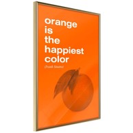 Poster Orange Colour 20x30