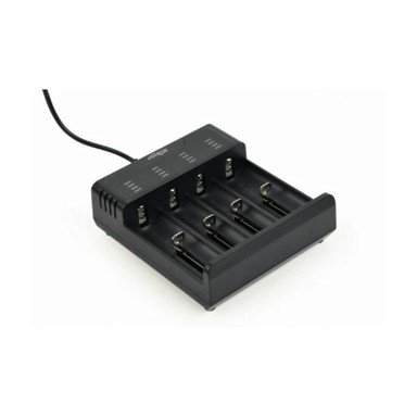 GEMBIRD Digitalni sat s funkcijom alarma i bežičnog punjenja, crni