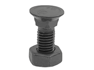 Vijak pluga s maticom M1x25