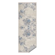 MILA HOME Plavo-bež staza 80x200 cm 