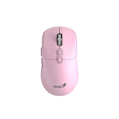 GENIUS Miš NX-8080S BT, bežični Bluetooth + 2.4 GHz, 1600 DPI, rozi
