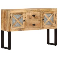 Komoda od grubog drva manga, 110 x 30 x 74 cm, manga