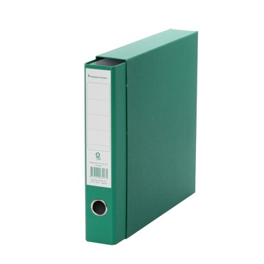 Registrator A4 Nano, uski, s kutijom, 6 cm, zeleni