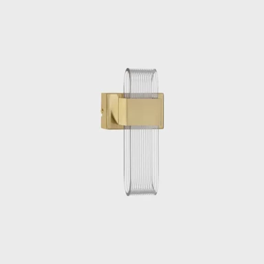 Zidna lampa Argo, LED 10 W, 3000 K, 413 lm, IP20, zlatna
