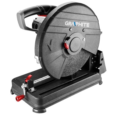 GRAPHITE Rezač metala, 2600 W, rezni list Ø355 × 25,4 mm