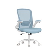 Uredska stolica s ergonomskom funkcijom ljuljanja, plava