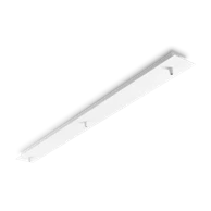 IDEAL LUX Stropni nosač visilica rozeta lineare 3 luci bijeli id122854