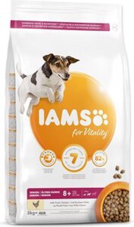 IAMS Hrana za pse Dog Senior Small & Medium Breeds 3 kg, piletina