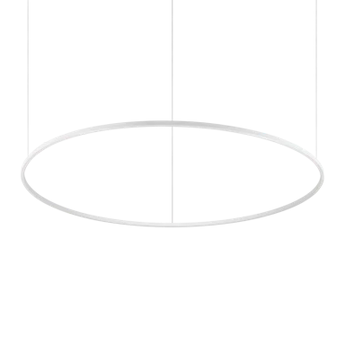 IDEAL LUX Visilica Oracle Slim ID285078, LED, SP, D150, okrugla, 4000 K, on-off, bijela