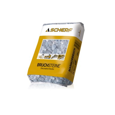 SCHERF Ukrasni kamen mramorni plavi 25-50 mm, 25 kg