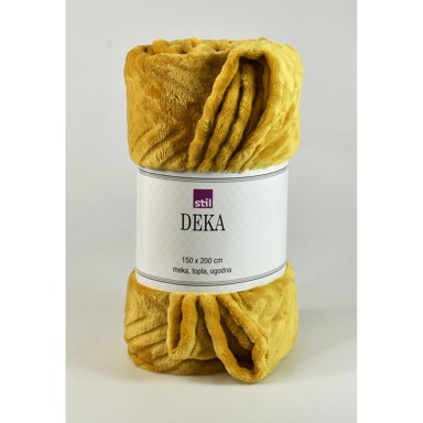 STIL Deka Mia, 150x200 cm, žuta