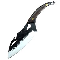 Kuhinjski nož Ib-25840 Kp25840, smeđi i crni