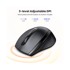 UGREEN Miš, bežični, 1600 DPI, crni