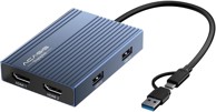 ACASIS USB-C adapter na dual HDMI 4K 60Hz