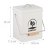 NORTHIX Kompost kanta za organski otpad 6 L
