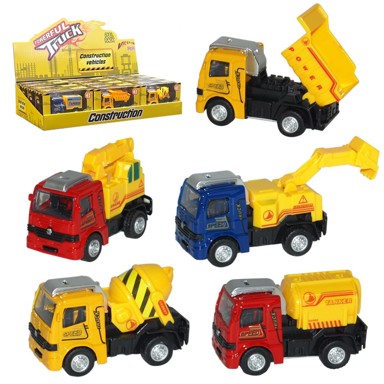 DENIS TOYS TOYS Kamion, građevinski, na potez, sorto