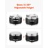 VEVOR Raspodjelnik kave 2-u-1 za espresso, 53 mm, nehrđajući čelik