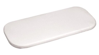 BABYMATEX Plahta s uzorkom za madrac Cradle, 90x40x4, JERSEY, bijela