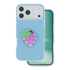 ONASI Tutti Frutti 2u1 silikonska maskica, za iPhone 17 Pro, plava