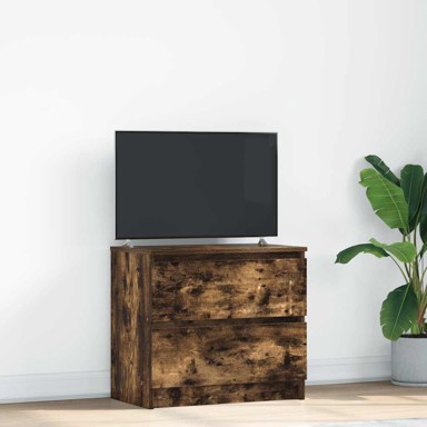 TV Ormarić boja dimljenog hrasta 60x35x54 cm konstruirano drvo