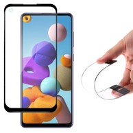 FLEXI Full Cover hibridni zaštitnik zaslona s okvirom za Samsung Galaxy A21 S