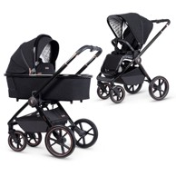 VENICCI Dječja kolica Stylish 2.0 – 3u1, stylish crna