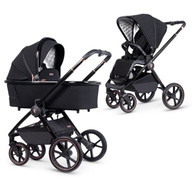 VENICCI Dječja kolica Stylish 2.0 – 3u1, stylish crna