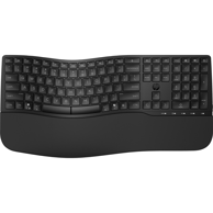 HP Tipkovnica 680 Comfort Dual-Mode Keyboard, bežična/Bluetooth, crna