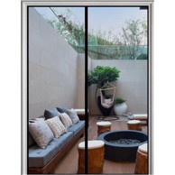 NIKCORP Magnetna mreža protiv komaraca za vrata, samoljepljiva, 32 magneta, automatsko zatvaranje, 90 x 210 cm, crna