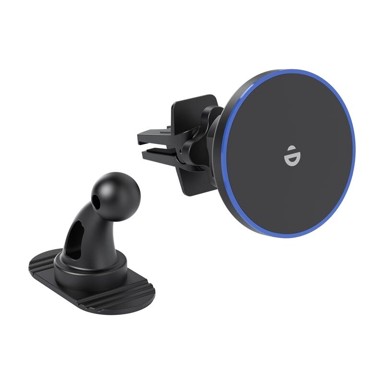 CHOETECH Držač magnetskog punjača automobila T208-F, 15 W, crno