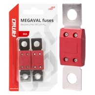 AMIO Set MEGAVAL auto osigurača, 80A, 2 kom, sivi
