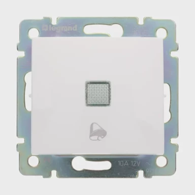 LEGRAND 774215 tipkalo zvono 1p/10a/250v/tinj. valena bijelo le774215