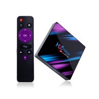 H96 MAX Android TV box, 4K, 4GB RAM, 64GB Flash, Android 19.0, crna