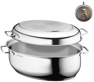 WMF Ovalna posuda za pečenje s termometrom