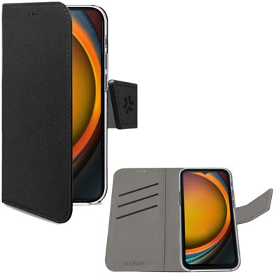 CELLY Novčanik futrola za Galaxy XCover 7, crna