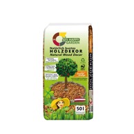 HAPPY GARDEN Dekorativna kora, ukrasna, narančasta, 50 L 10-40 mm