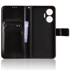 Preklopna futrola za Xiaomi Poco F7, novčanik Crazy Horse, crna