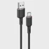 ACEFAST Kabel USB kabel A na tip C, 3A, C2-04, silikonski, 120 cm, crni