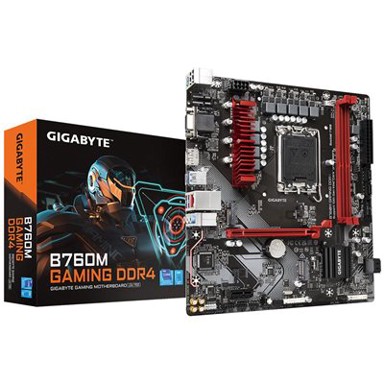 GIGABYTE Matična ploča B760M Gaming, Intel B760, DDR4, mATX, s. 1700