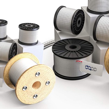 Uže od nehrđajućeg čelika, 2,5 mm, 10 m, konstrukcija 7x19, AISI 316, inox