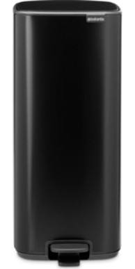 BRABANTIA Bo kanta s pedalom, 30 l, mat crna