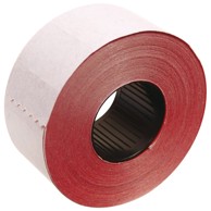 PRINTEX Etikete u roli 26x16 mm četvrtaste dvoredne 36 rola crvene