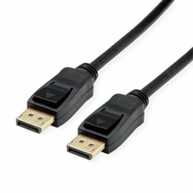 VALUE DisplayPort kabel 2m 8K 60Hz crni 11.99.5811-10