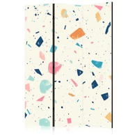 Paravan Terrazzo with Multicolored Large Elements 135 x 172 cm, akustični