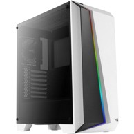 AEROCOOL Kućište Cylon Pro, mid tower, ATX, kaljeno staklo, bijelo
