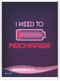 STREET Pisanka matematika 3 i 4 Mix, B5, kvadratići, 48 listova, meki uvez