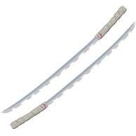 DEMON SLAYER Set replika mačeva Inosuke Dual Sword, 66 cm