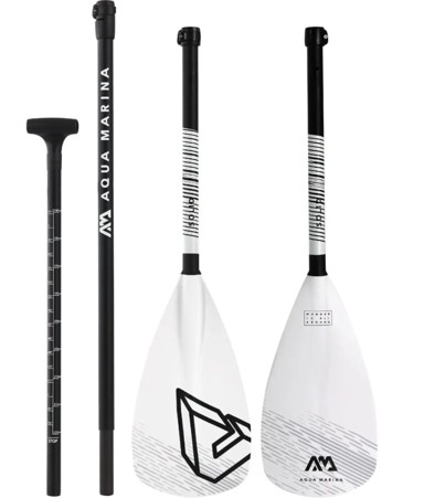 AQUA MARINA Veslo PRO, karbon, 180–220 cm