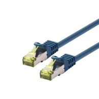 Ni prepojni kabel SFTP/AWG26/LSOH 2 m - CAT6A 500MHz, plavi