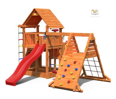 FUNGOO Drveno dječje igralište BIG LEADER SPIDER